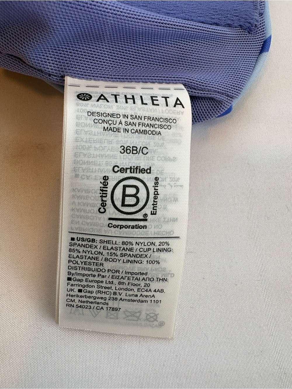 Athleta Tankini top - Picture 3 of 3